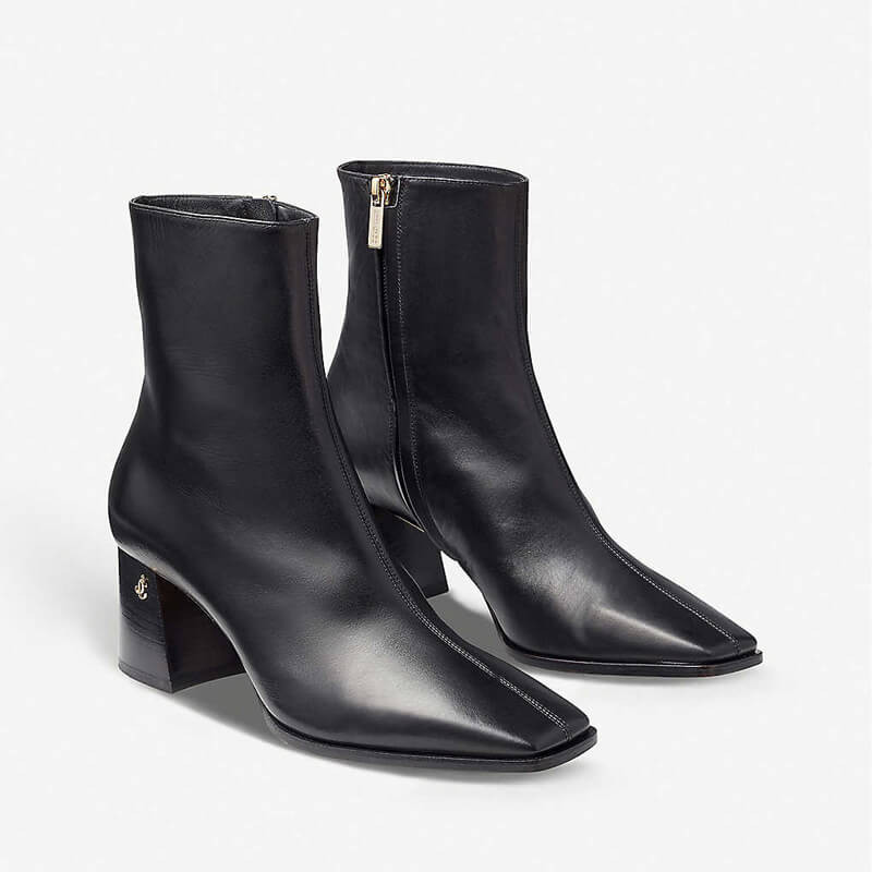 Jimmy Choo Bryelle 65 Leather Ankle Boots J172