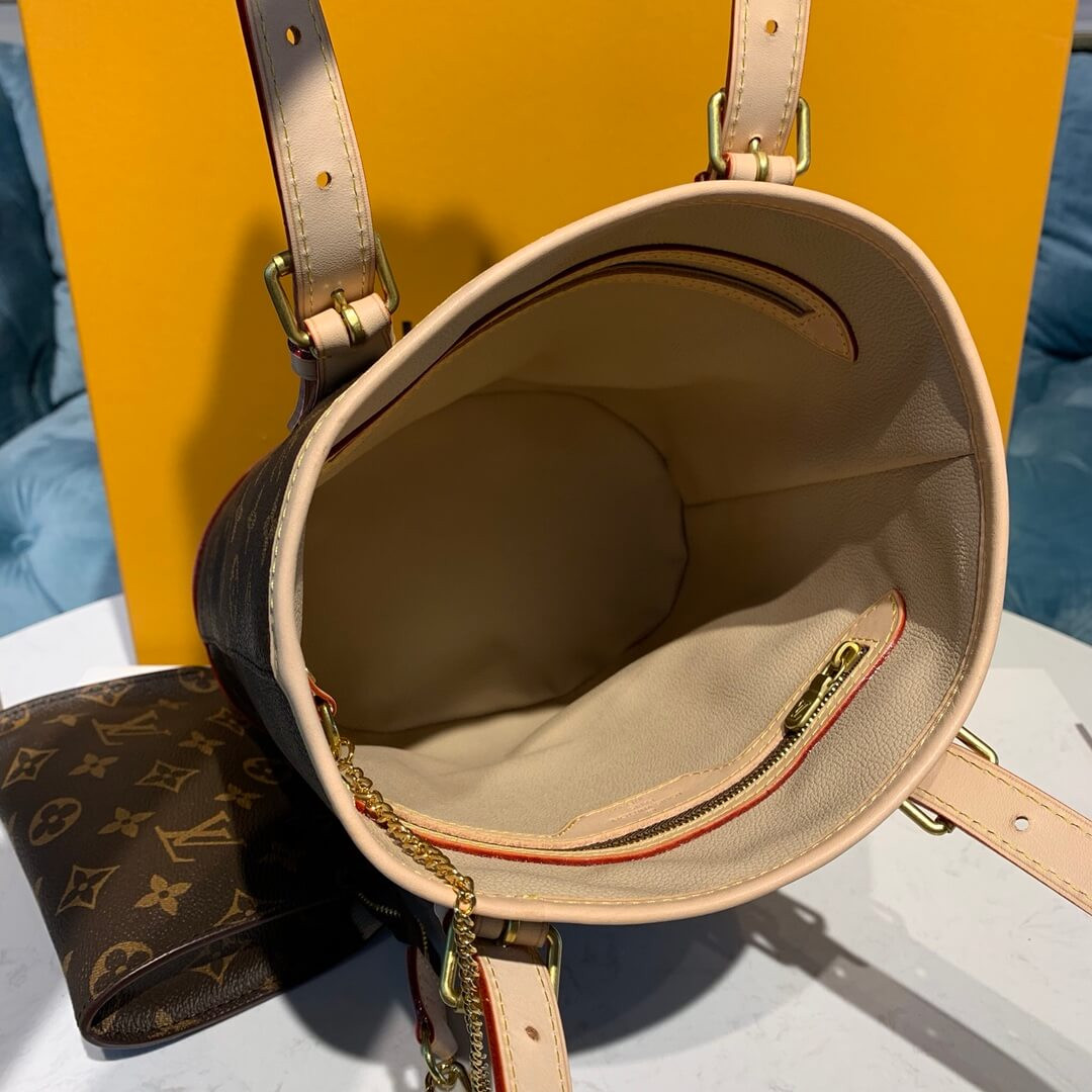 Louis Vuitton Monogram Petit Bucket M42238