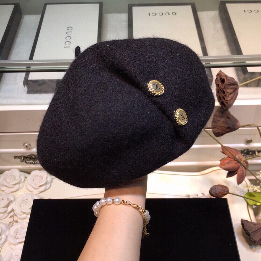 Louis Vuitton Wool Beret 1102