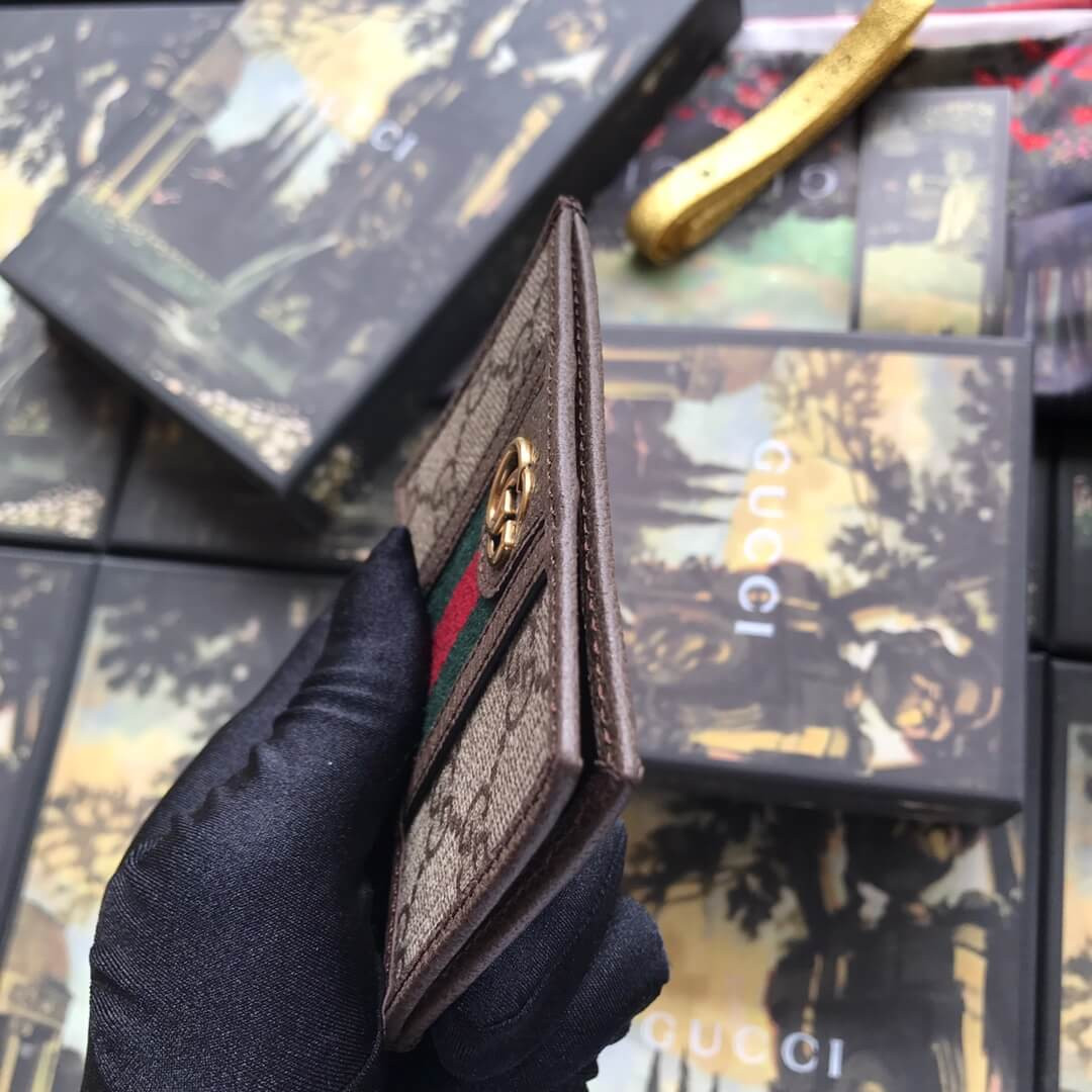 Gucci Ophidia GG Card Case 597617