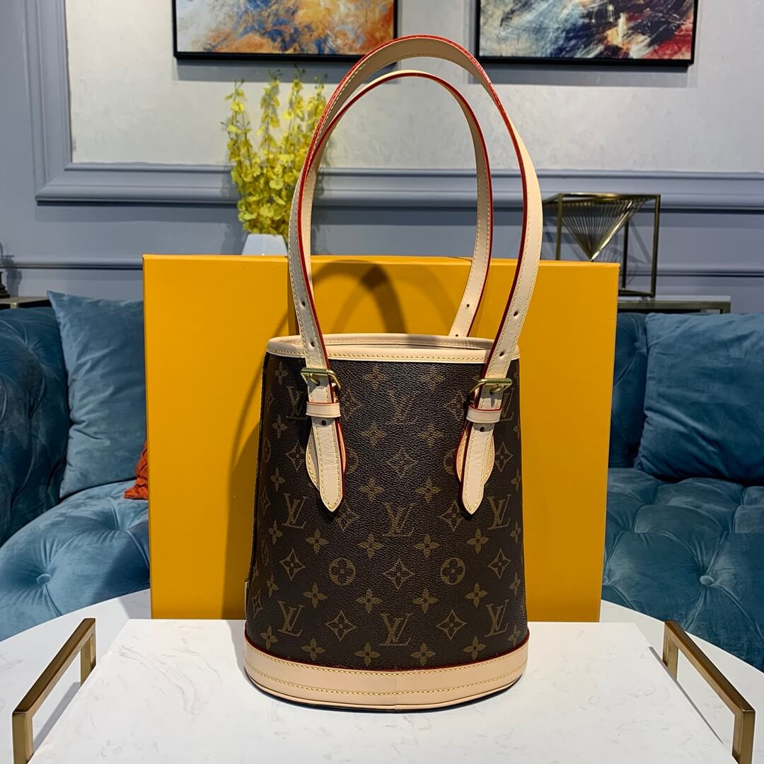 Louis Vuitton Monogram Petit Bucket M42238