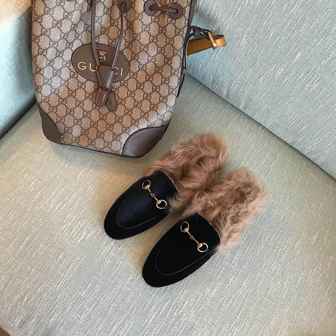 Gucci Velvet loafer 448655