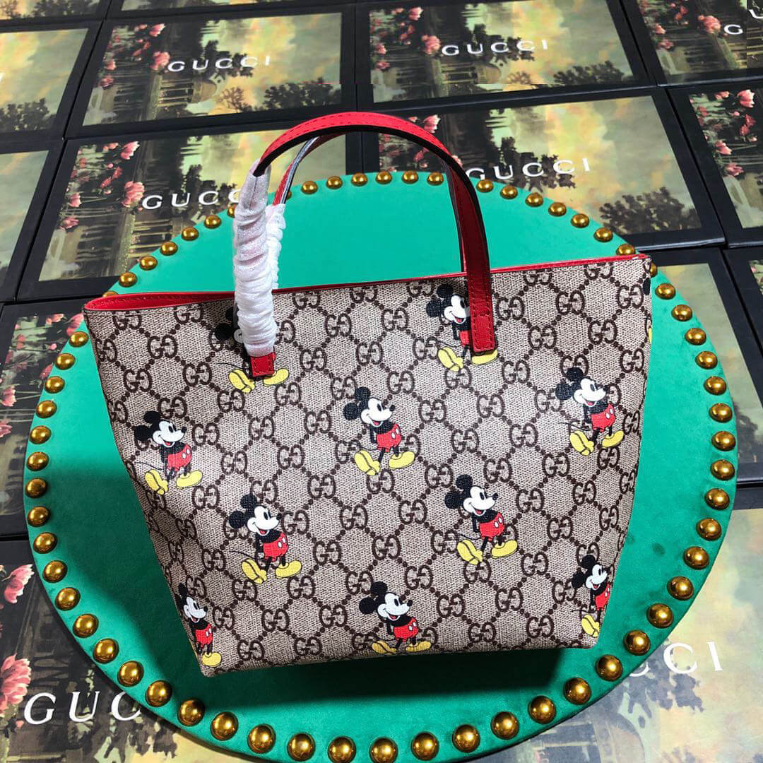 Gucci Childrens  Mickey Mouse Print Tote 410812