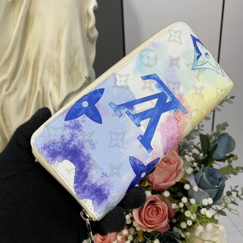Louis Vuitton Multicolor Zippy Wallet Vertical M80499