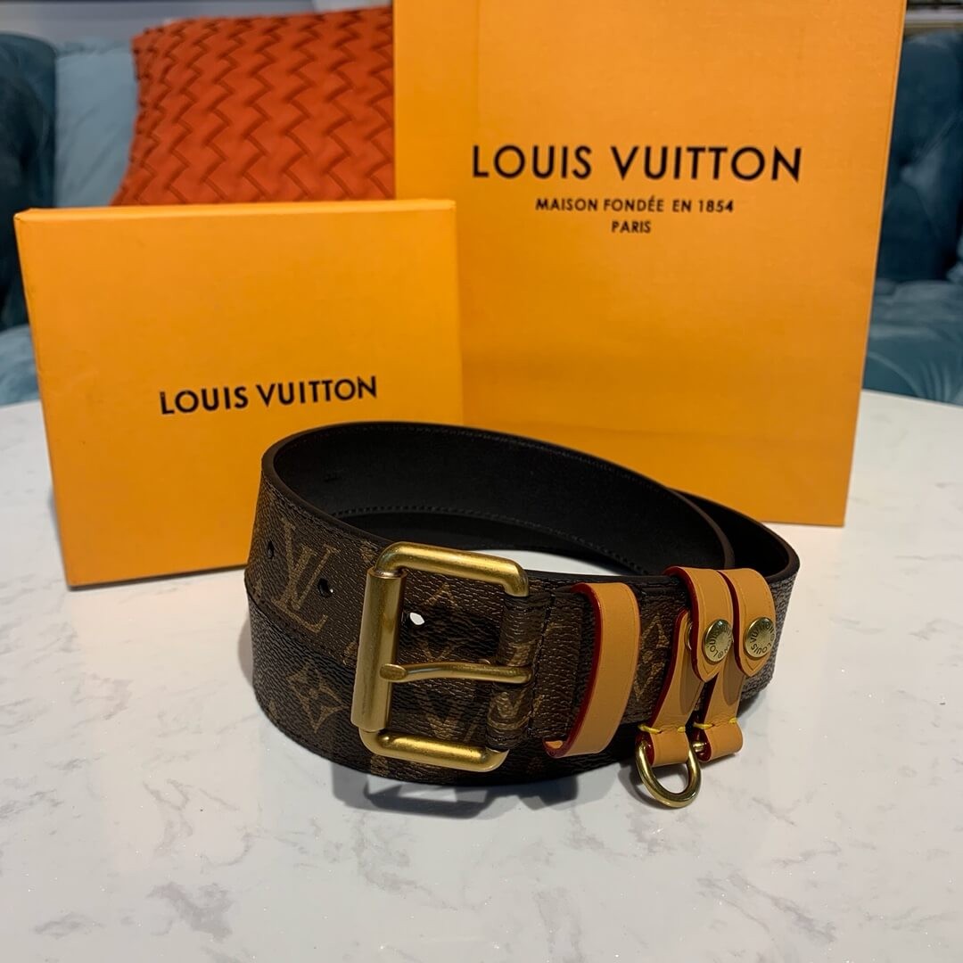 Louis Vuitton Signature 35mm Belt MP134U