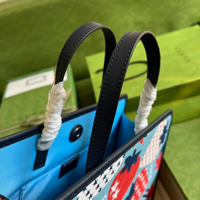 Gucci Strawberry Star Tote Bag 630542