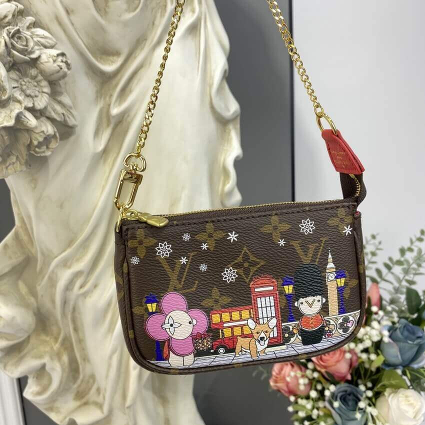 Louis Vuitton Monogram Canvas Mini Pochette Accessoires M80863