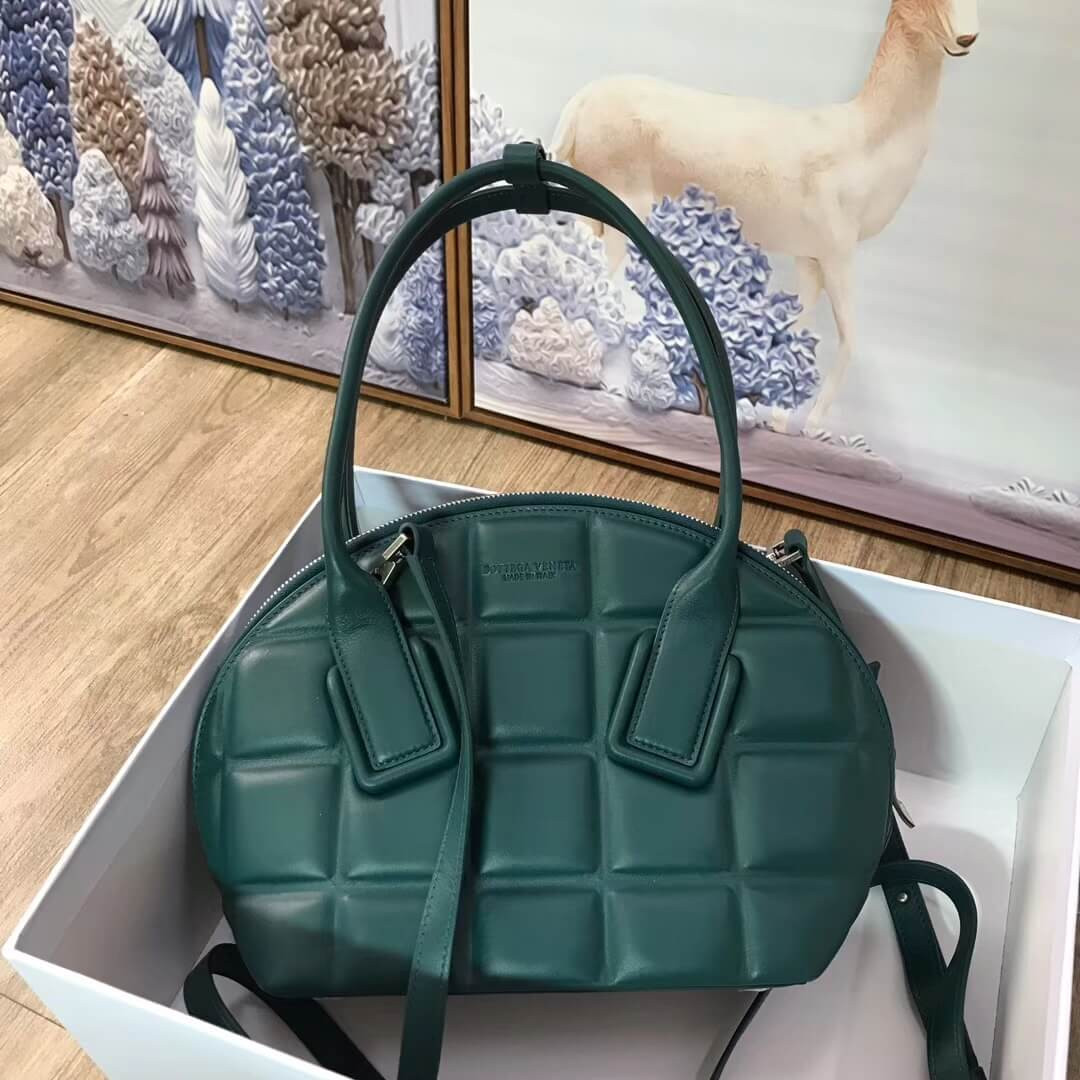 Bottega Veneta Swoop Small Leather Bowling Bag 6610