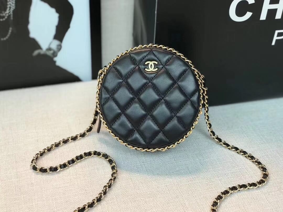 Chanel Round Clutch Chain Bag A70657