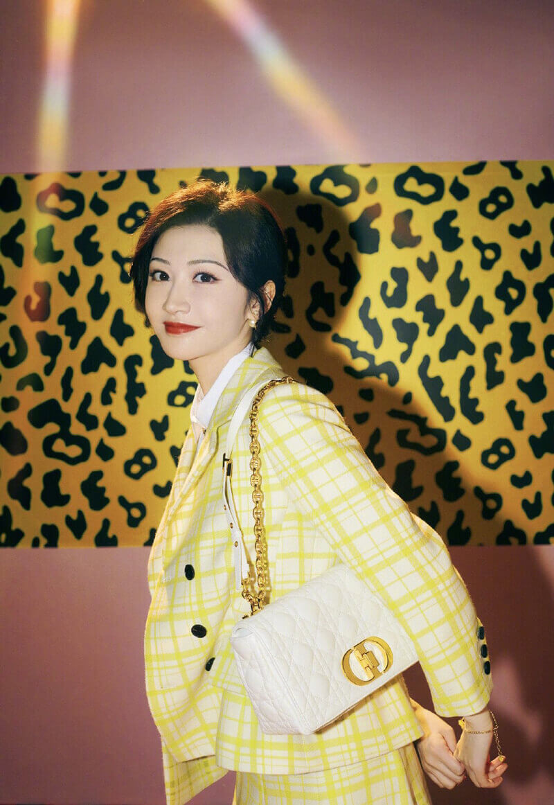 Christian Dior Medium Caro Bag Warm Taupe Supple Cannage Calfskin M9242