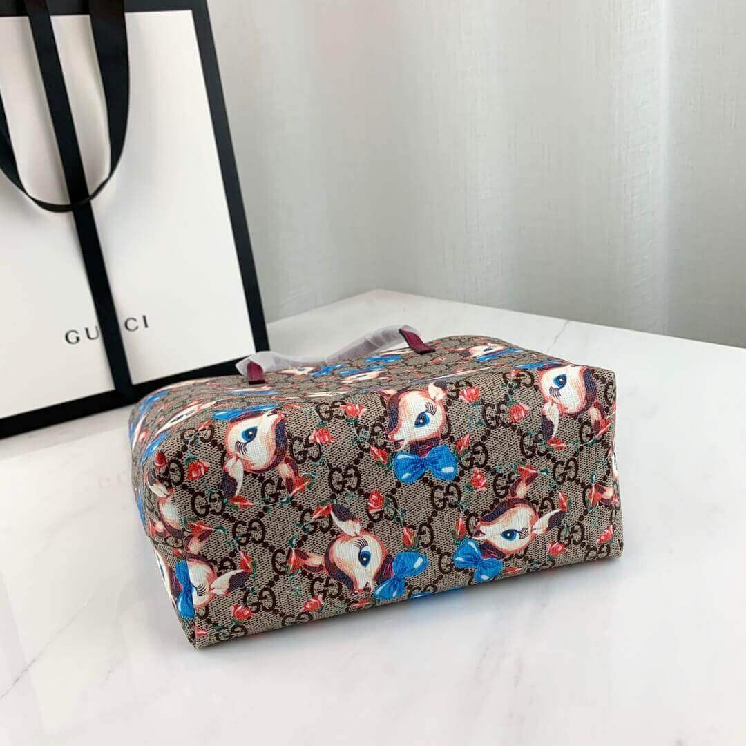 Gucci Childrens GG Deer Tote 410812