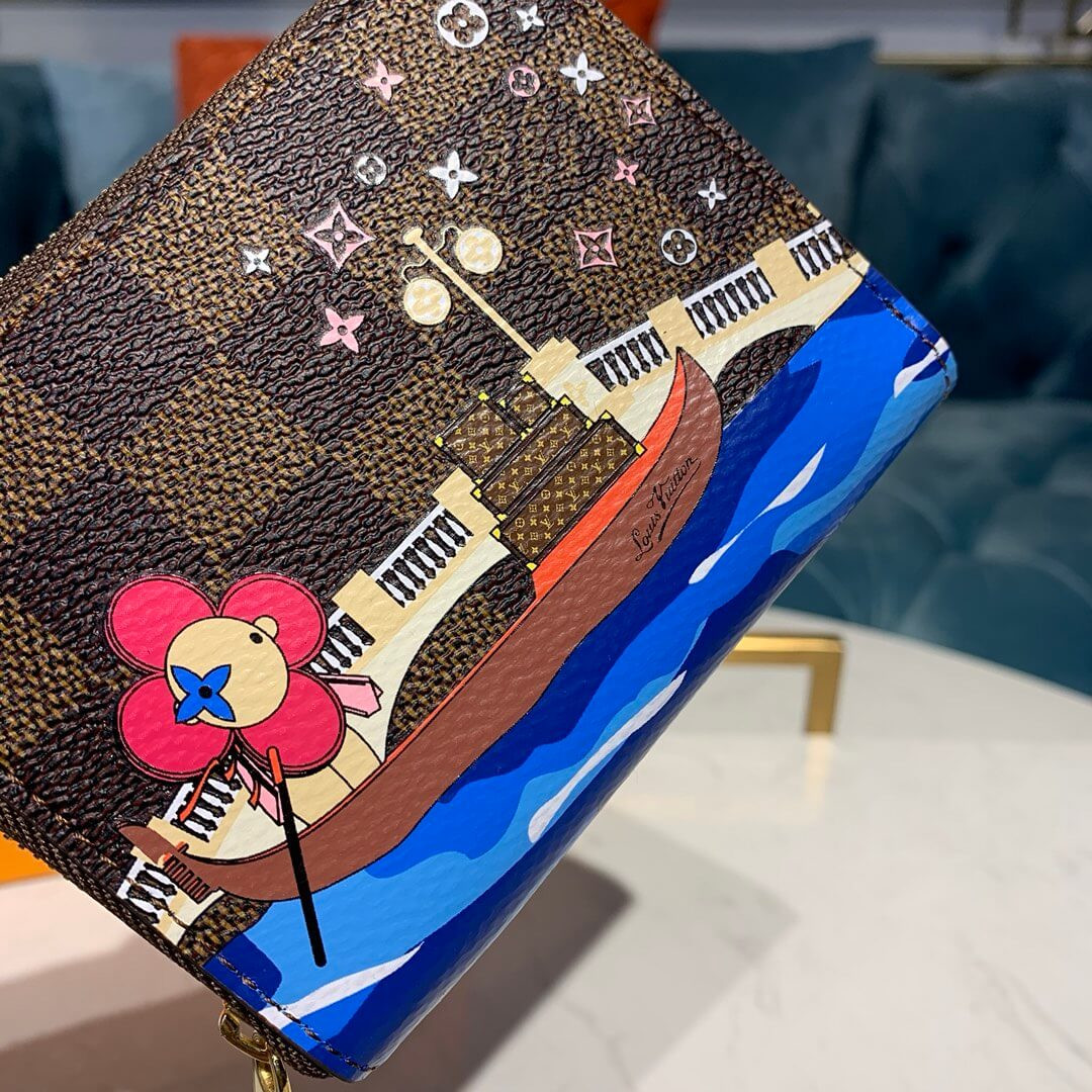 Louis Vuitton Venice Zippy Coin Purse M60258