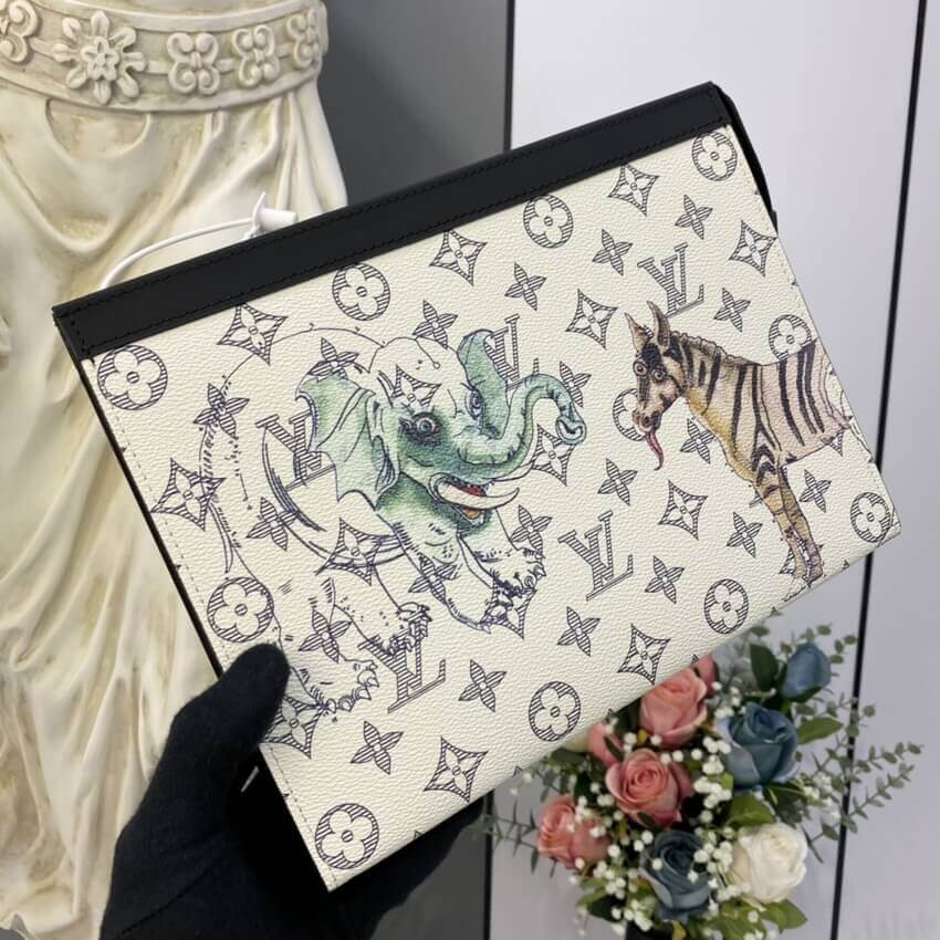 Louis Vuitton Monogram Canvas Pochette Voyage GM M66649