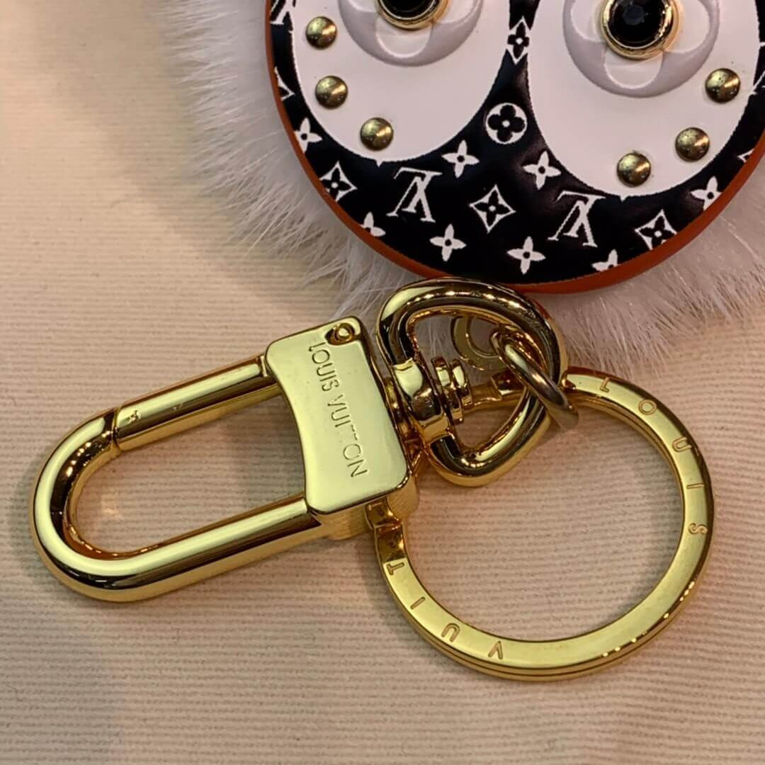 Louis Vuitton Penguin Fur Bag Charm And Key Holder M69007