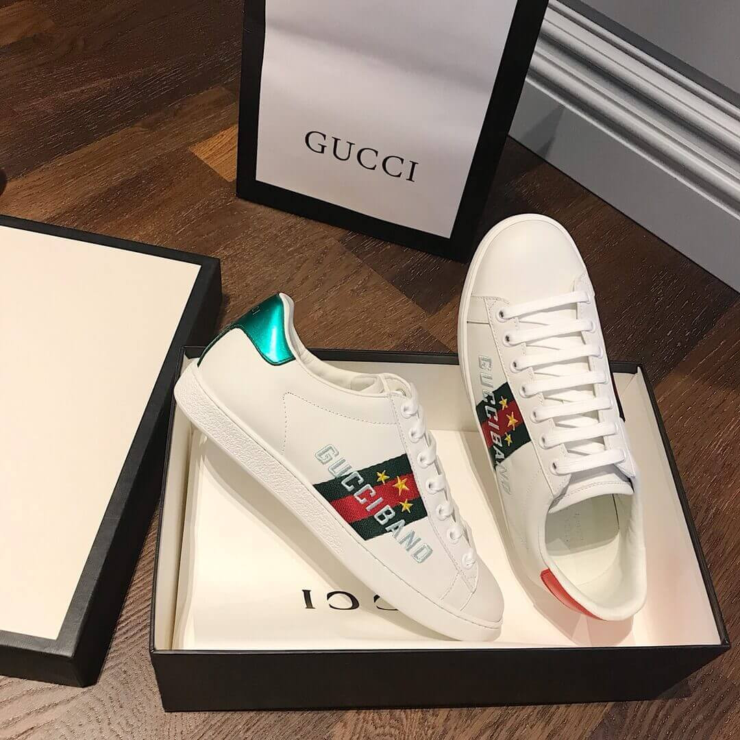 Gucci Ace Sneaker with Gucci Band 603693