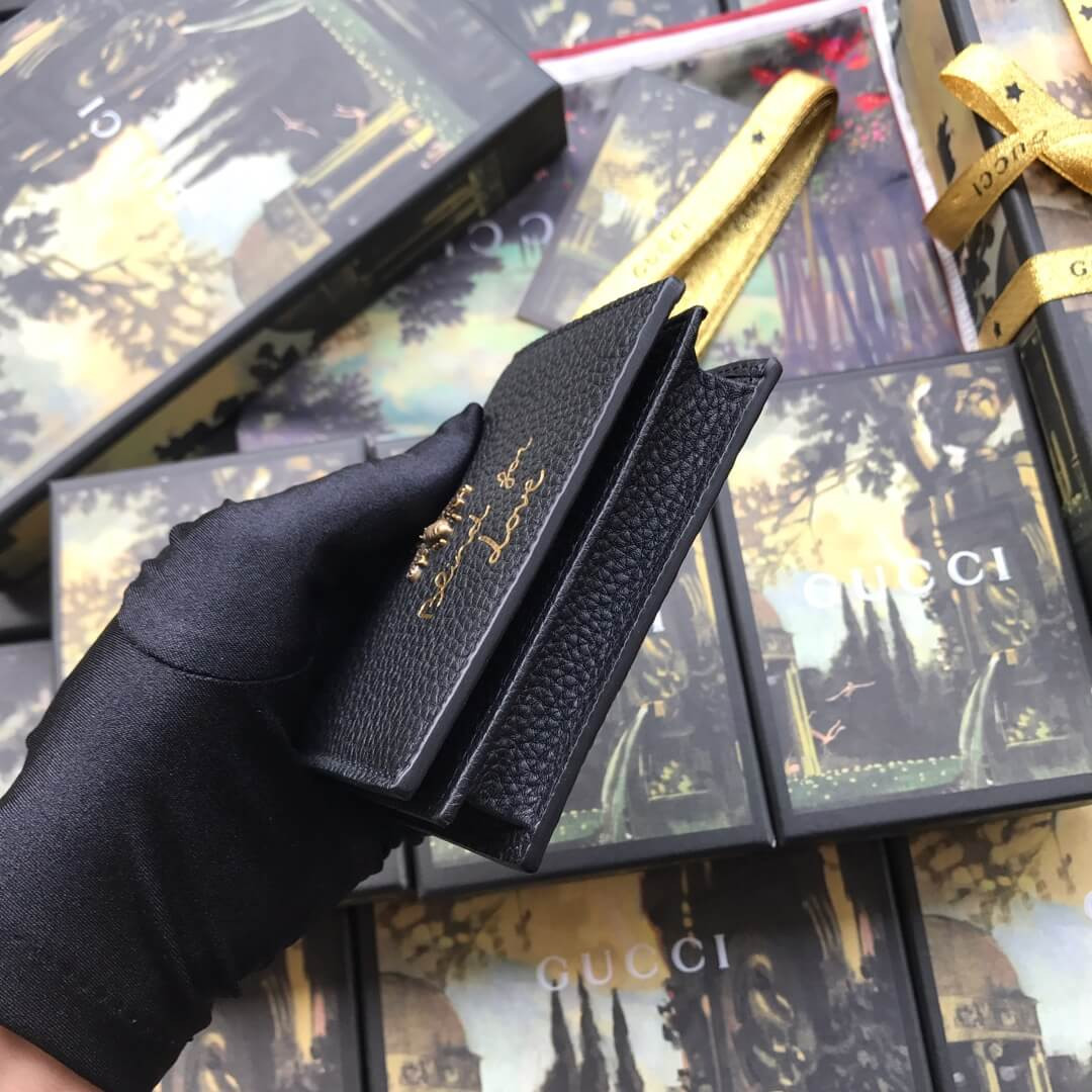 Gucci Animalier Card Case Wallet 460185