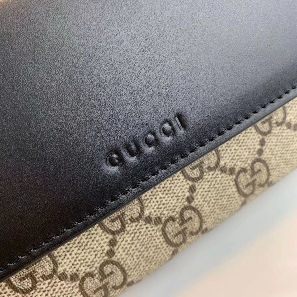 Gucci GG Supreme Continental Wallet 410100