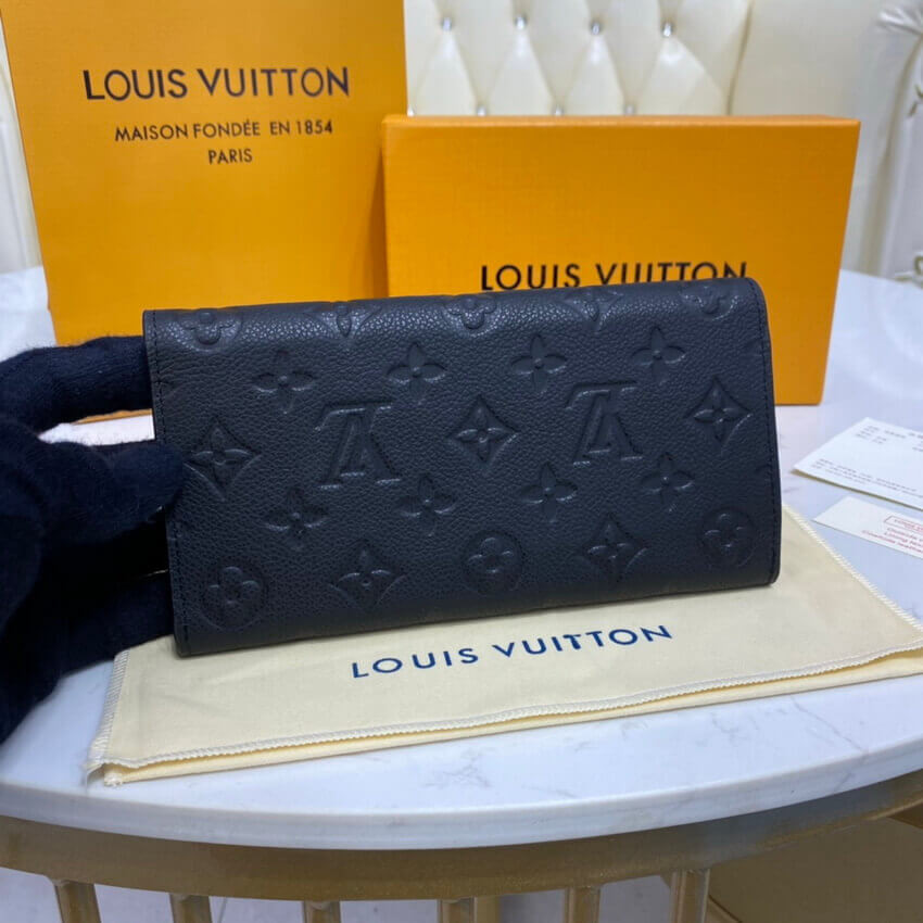Louis Vuitton Monogram Empreinte Emilie Wallet M62369