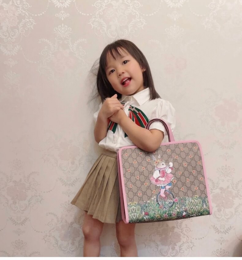 Gucci Yuko Higuchi Tote Bag 630542 Rabbit Print