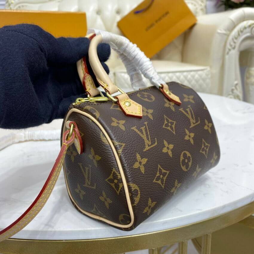 Louis Vuitton Monogram Canvas Nano Speedy M61252