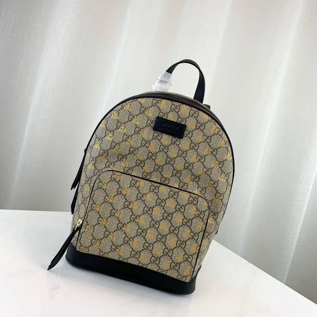 Gucci GG Supreme Bees Backpack 427042