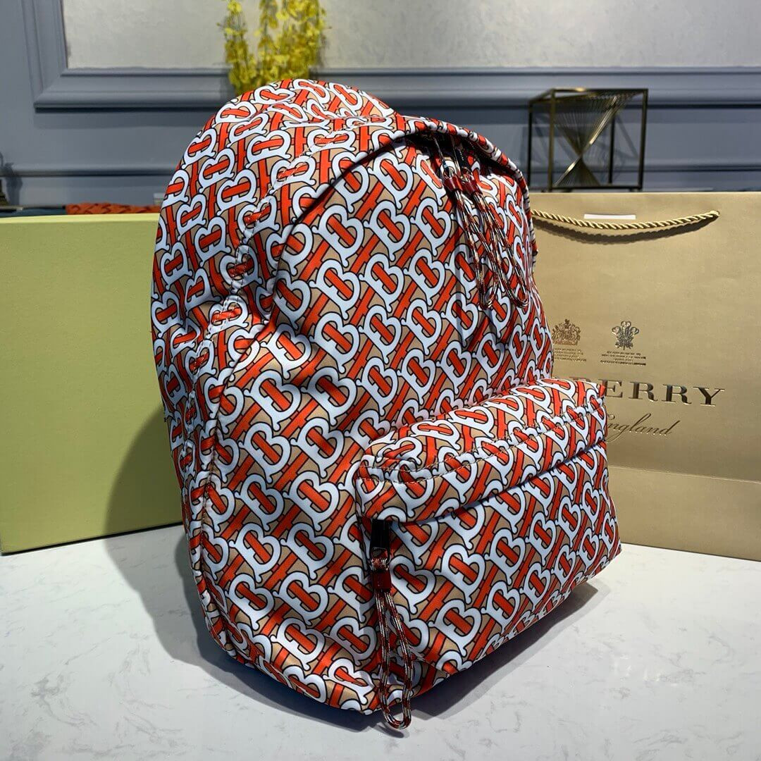 Burberry Monogram Print Nylon Backpack 80161071