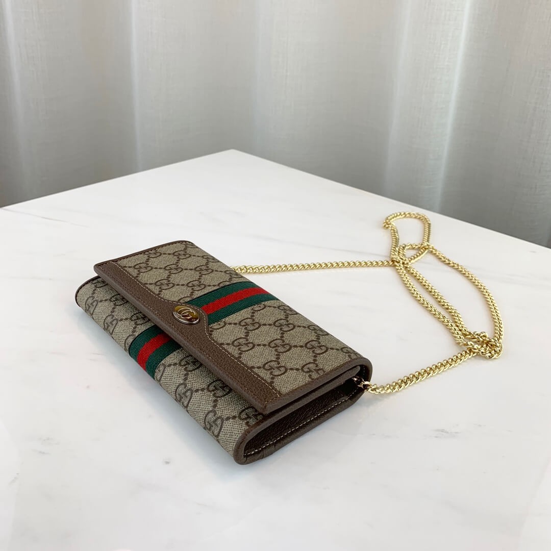 Gucci Ophidia GG Chain Wallet 546592