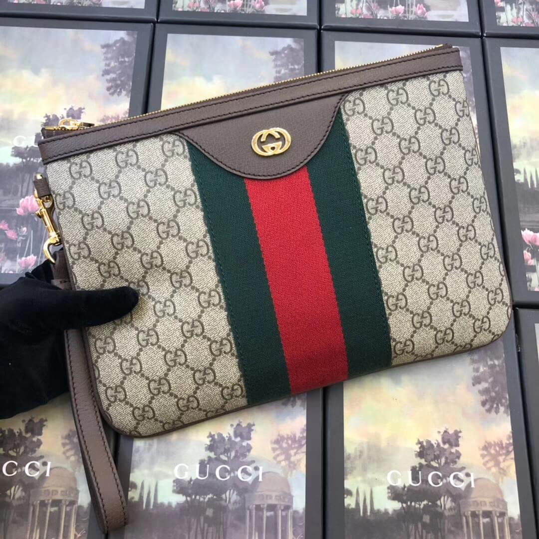Gucci GG Supreme Pouch 449479