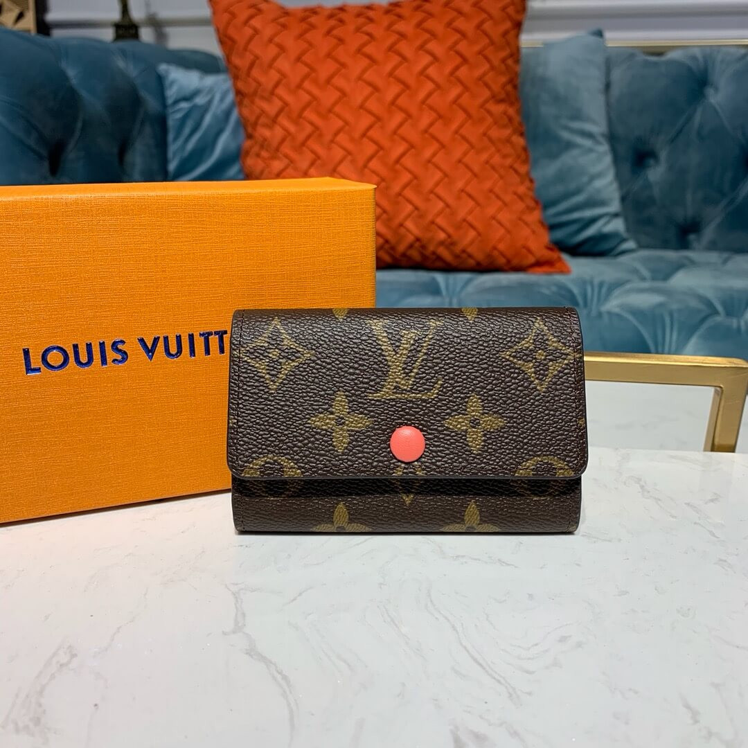 Louis Vuitton Monogram Canvas 6 Key Holder M62630