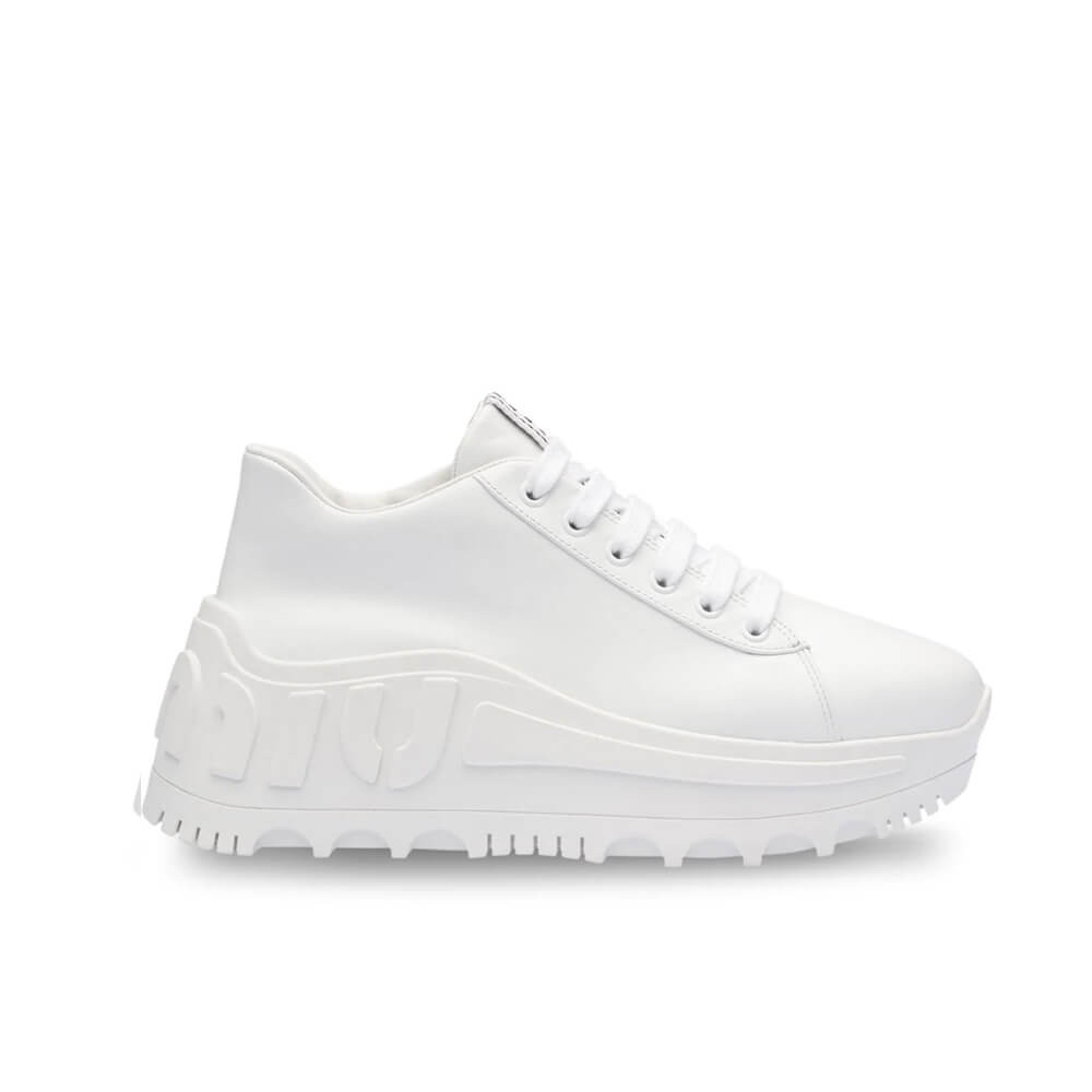 Miu Miu Platform Low-Top Sneakers 5E758