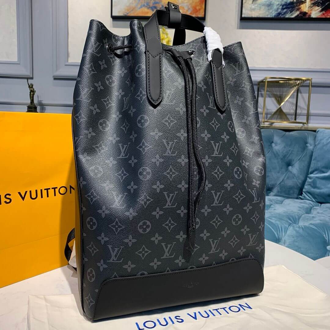 Louis Vuitton Monogram Eclipse Canvas Backpack Explorer M40527