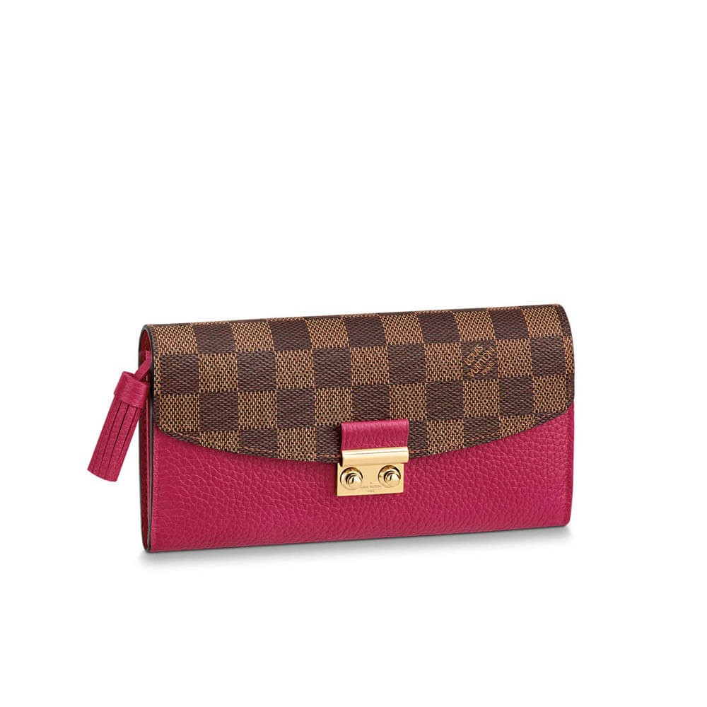 Louis Vuitton Damier Ebene Croisette Wallet N60207