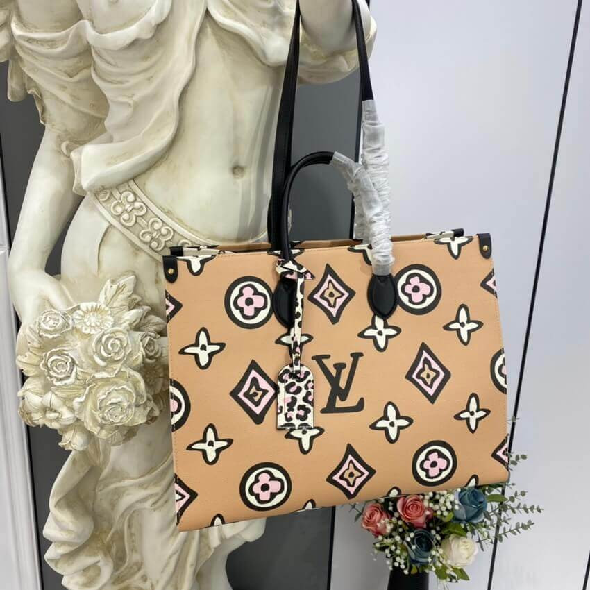 Louis Vuitton Monogram Print Onthego GM M45814 M45815