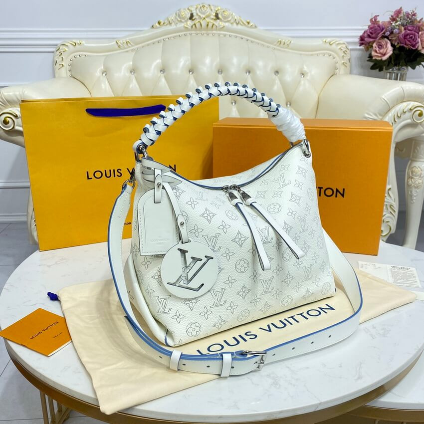 Louis Vuitton Beaubourg Hobo MM M58482 White