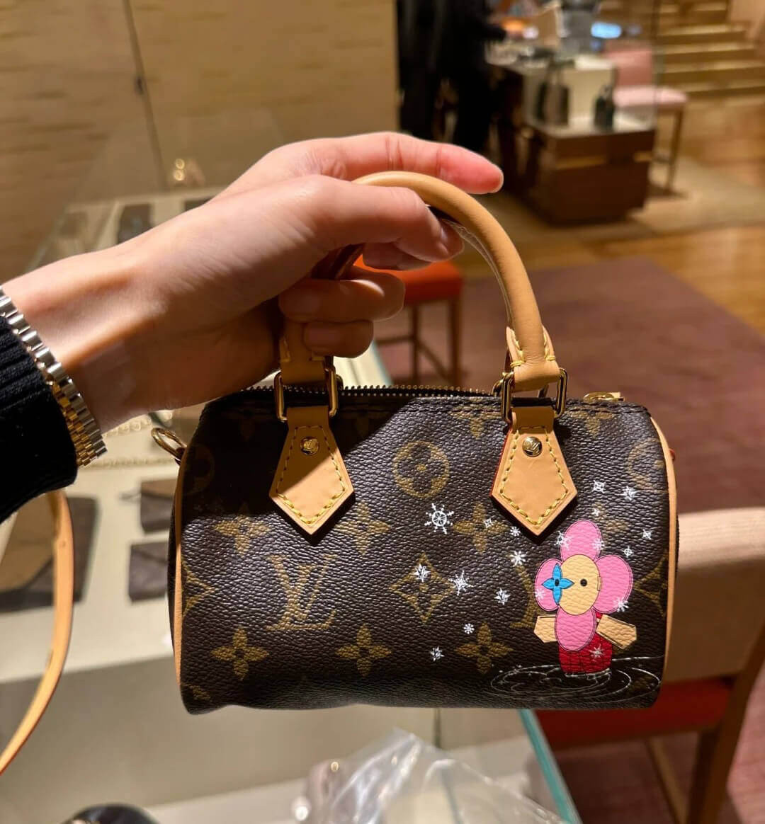 Louis Vuttion Monogram Nano Speedy M82624 Vivienne Print