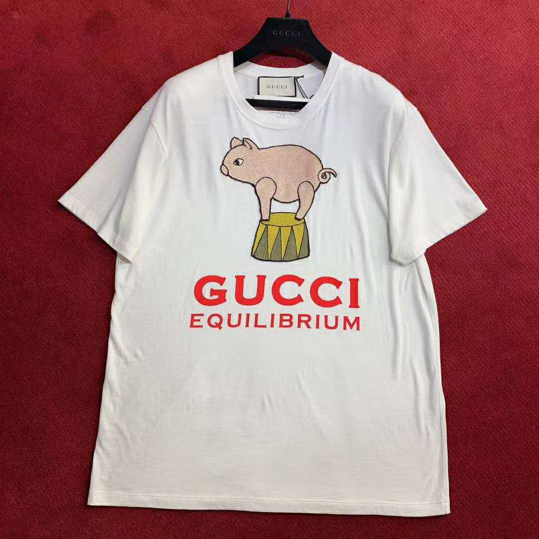 Gucci Equilibrium Oversize T-shirt 615044