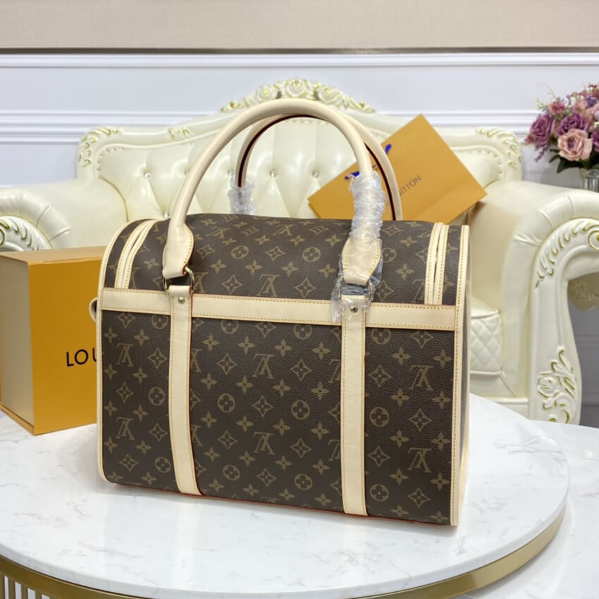 Louis Vuitton Monogram Canvas Dog Carrier 40 M42024