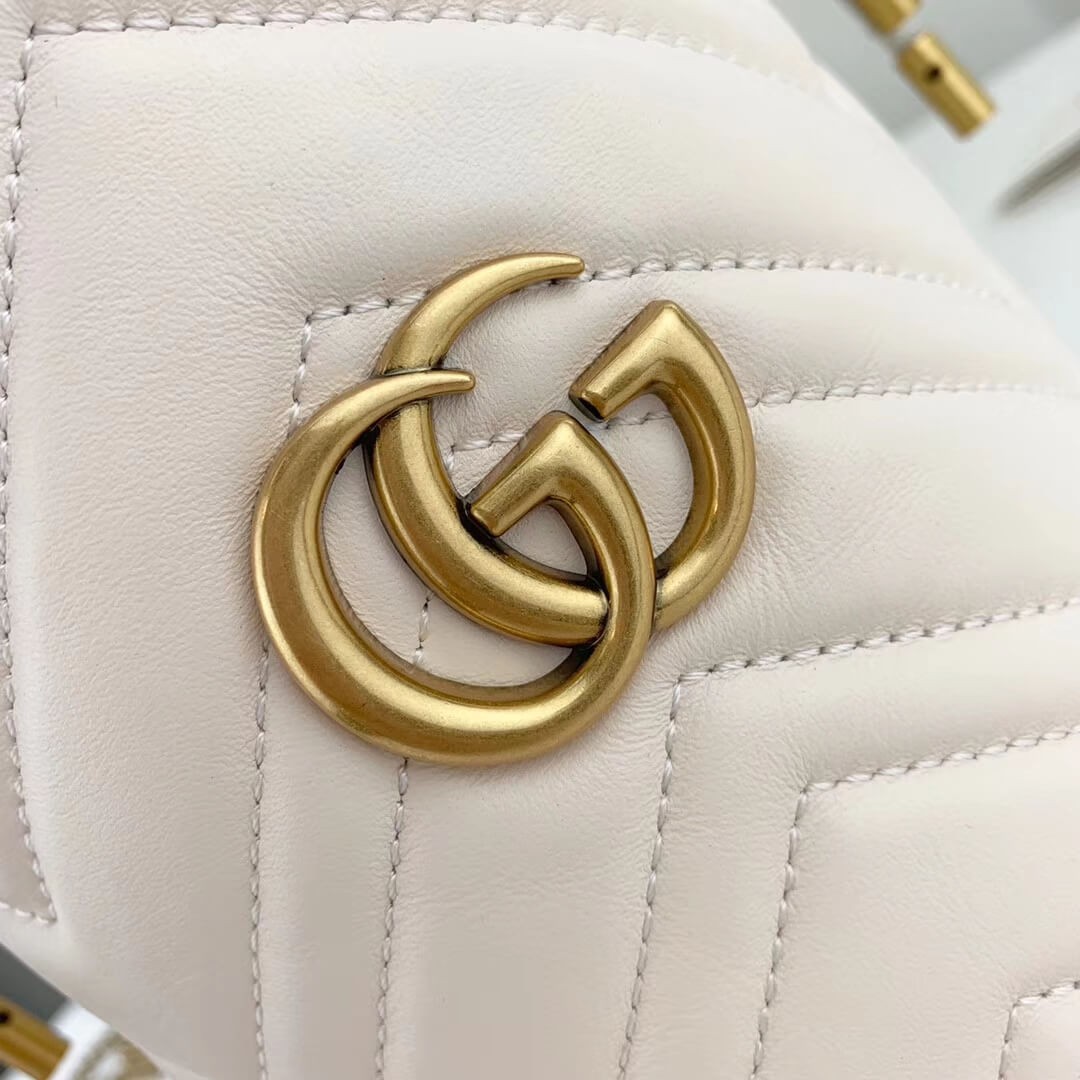 Gucci GG Marmont Matelassé Mini Bucket Bag 575163