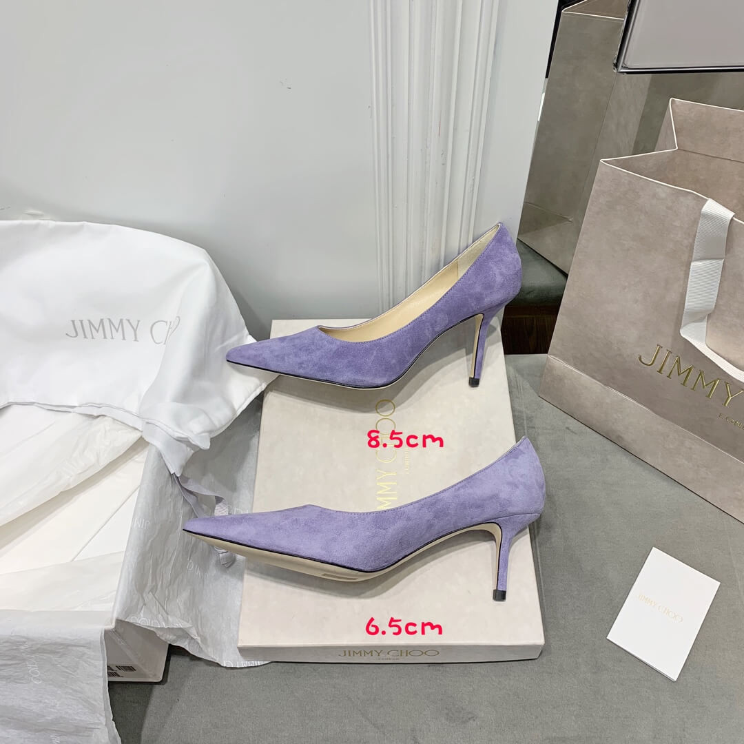 Jimmy Choo Romy Suede Pumps 120011