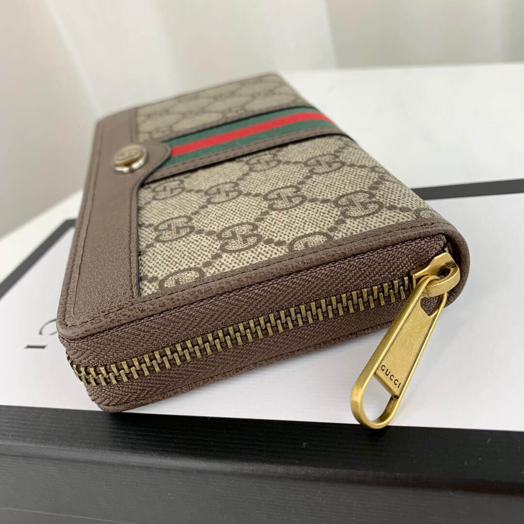 Gucci Ophidia GG Zip Around Wallet 597612