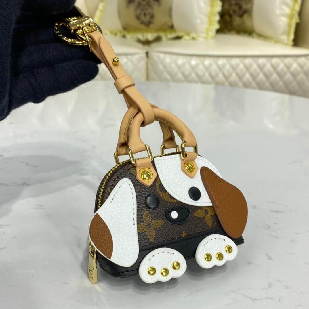 Louis Vuitton Alma Dog Bag Charm and Key Holder