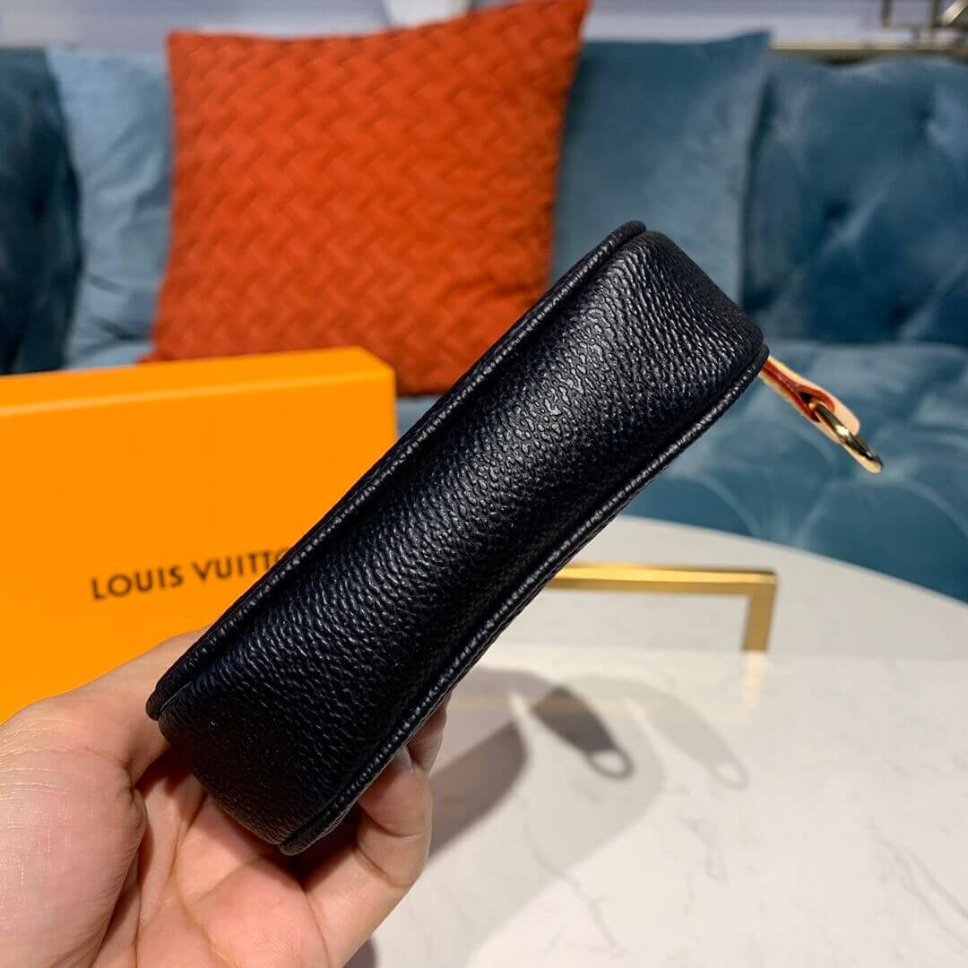 Louis Vuitton Micro Pochette Accessoires M67579 Black