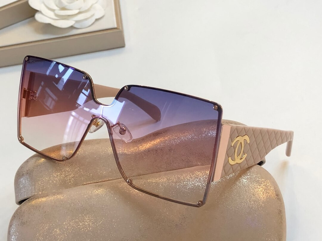 Chanel Rectangle Sunglass 4813