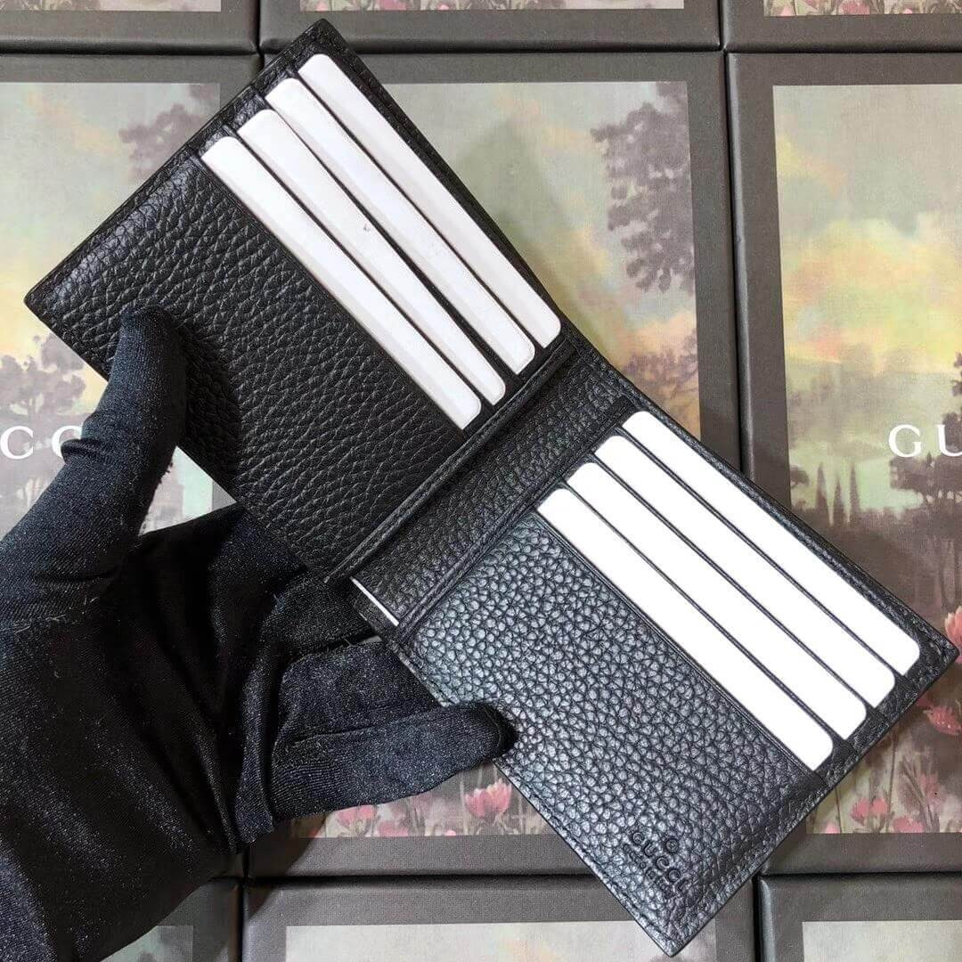 Gucci Leather Folding Wallet 473916