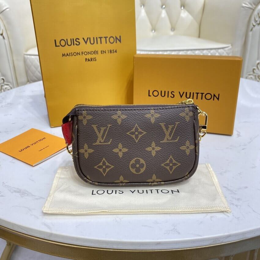Louis Vuitton Monogram Canvas Mini Pochette Accessoires M80863