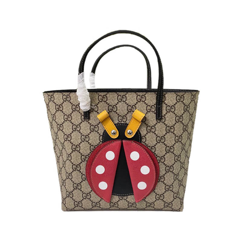 Gucci Childrens GG Ladybug Tote 410812