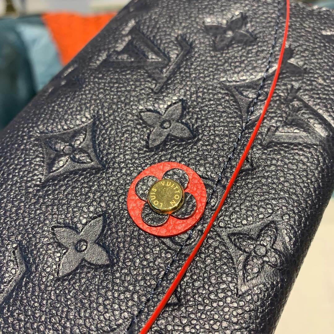 Louis Vuitton Monogram Empreinte Emilie Wallet M64162