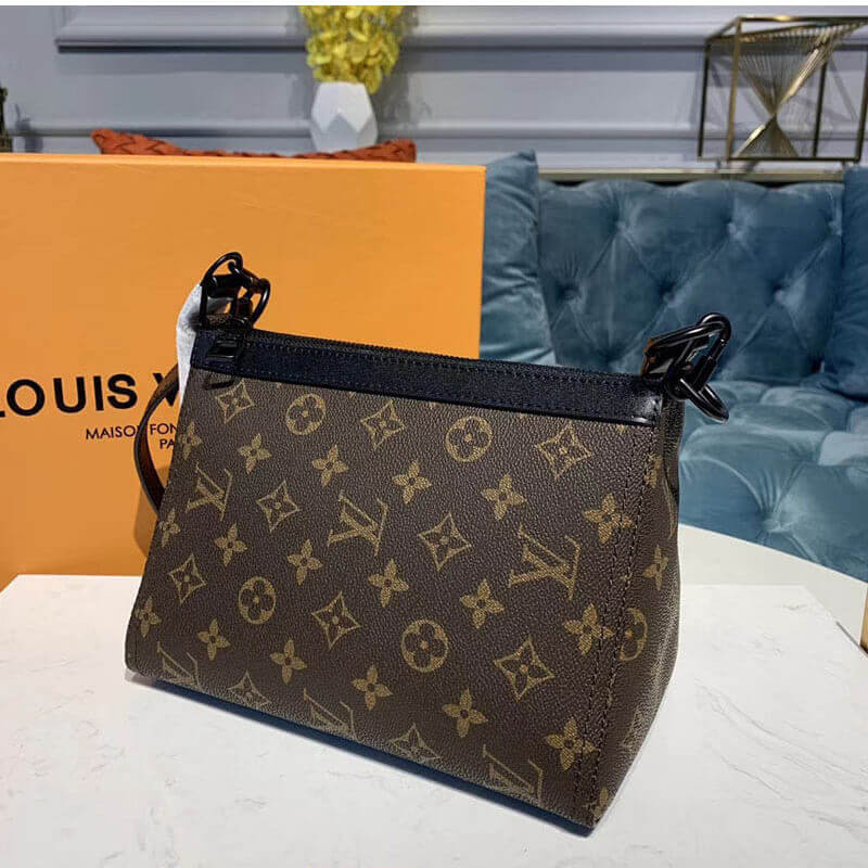 Louis Vuitton Monogram Canvas Triangle Messenger M54330