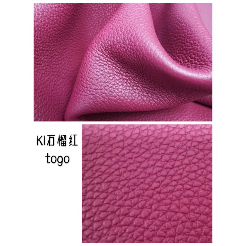 Hermes makes exclusive leather Togo calfskin: red line