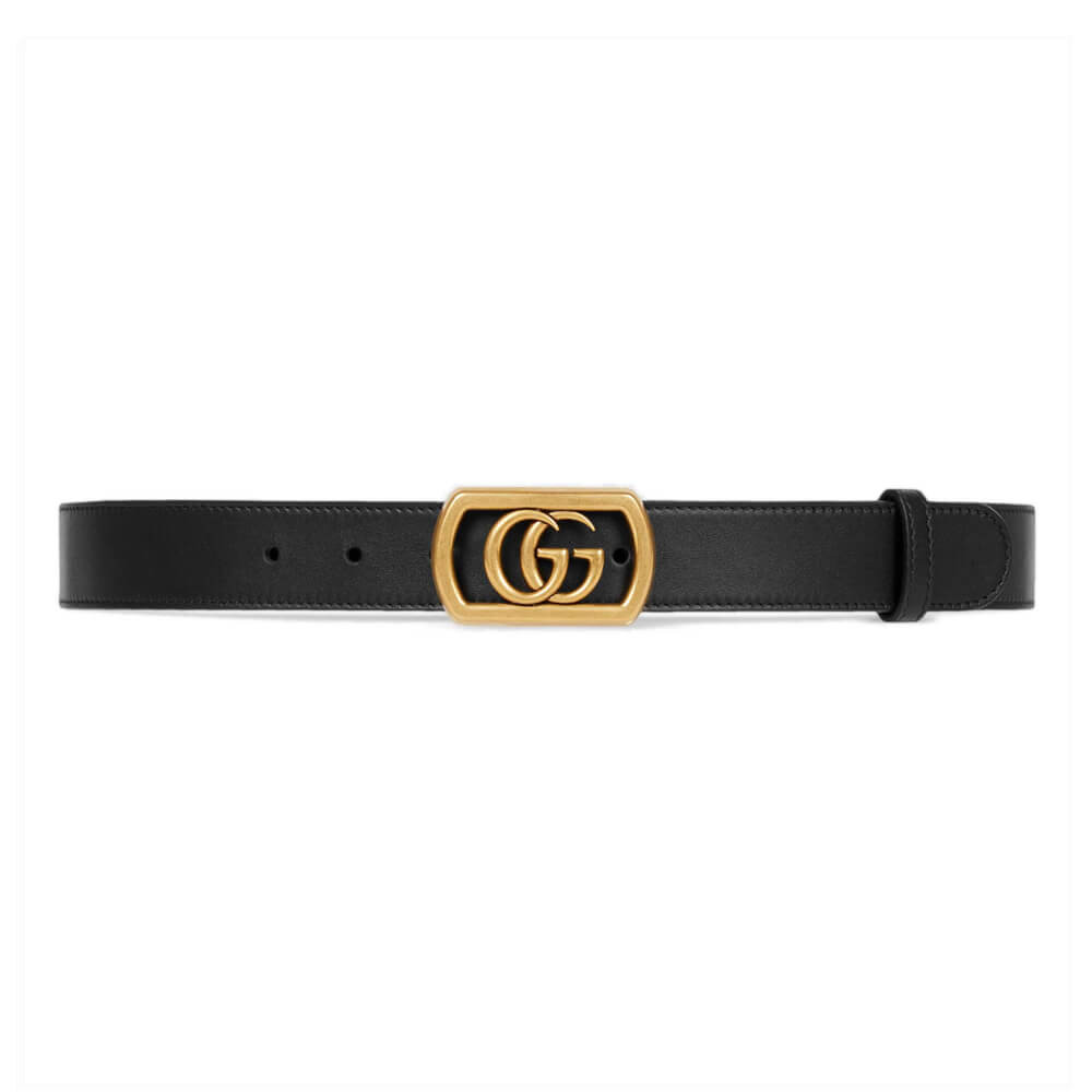Gucci Belt With Framed Double G Buckle 575587